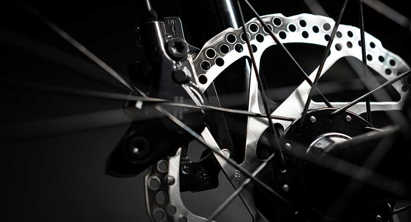 Top-of-the-range brakes for electric bikes